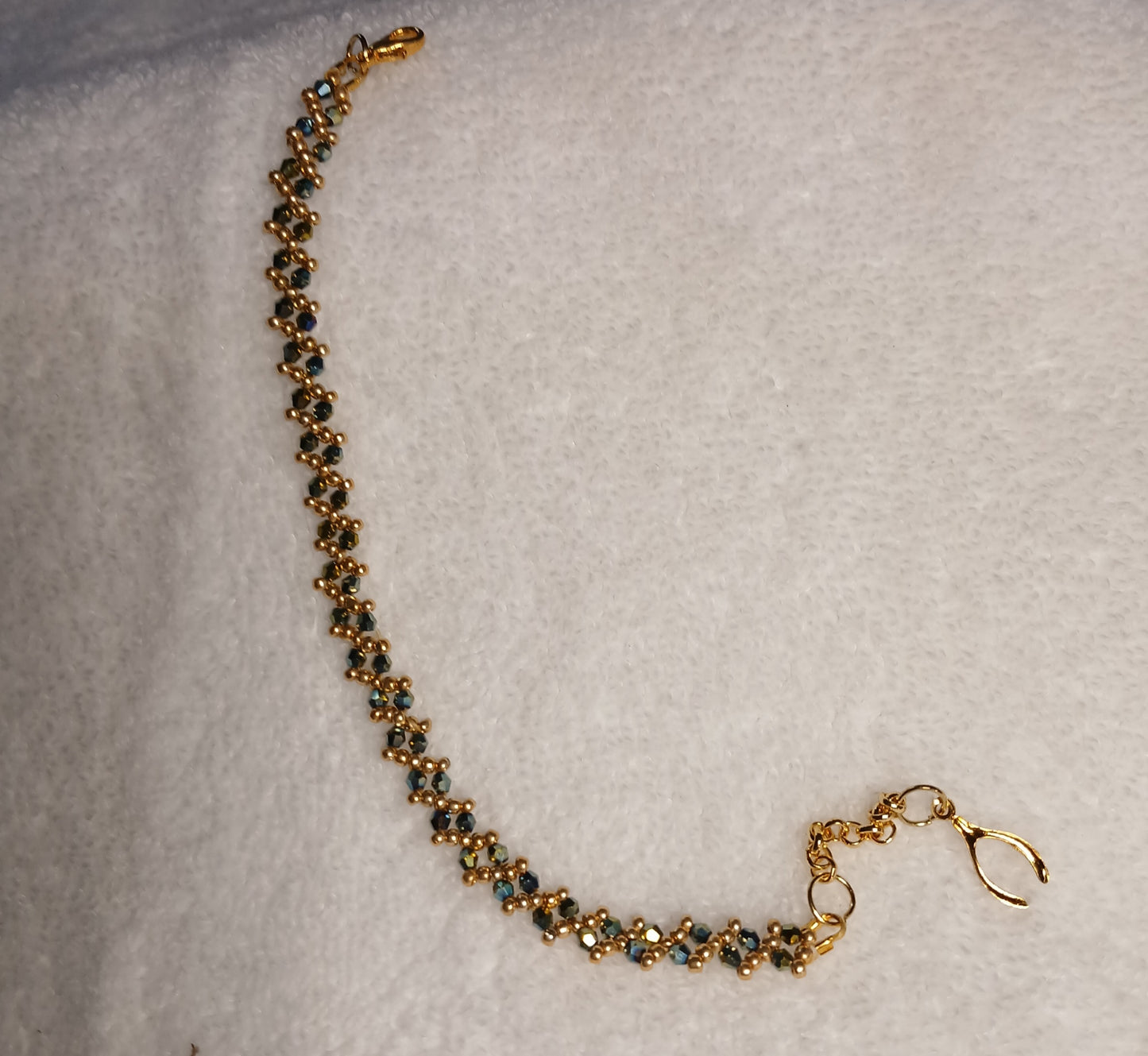 Seed Beaded Tennis Bracelet