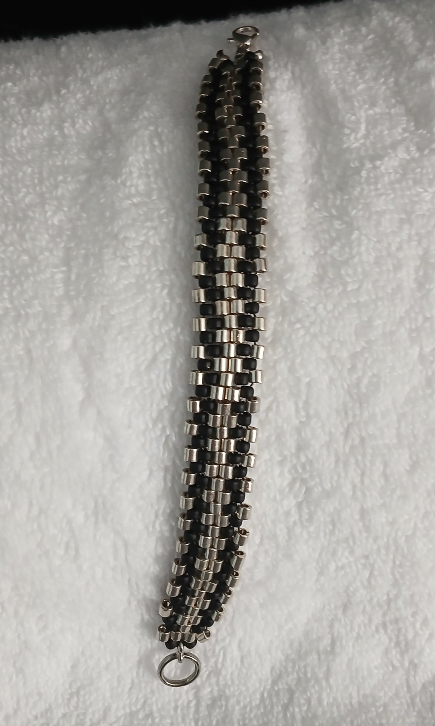 Metal beads and  seed beads Bracelets