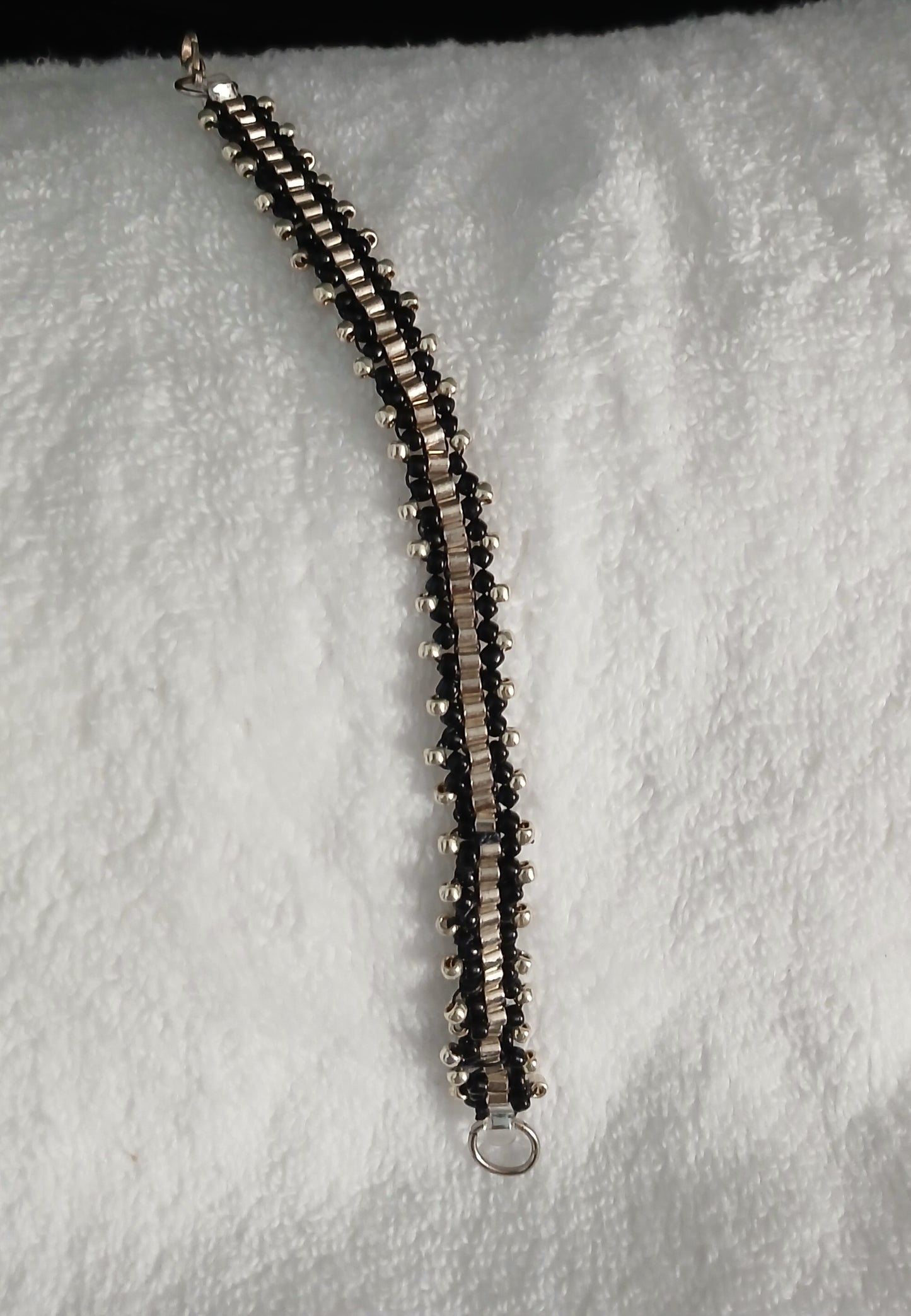 Metal beads and  seed beads Bracelets