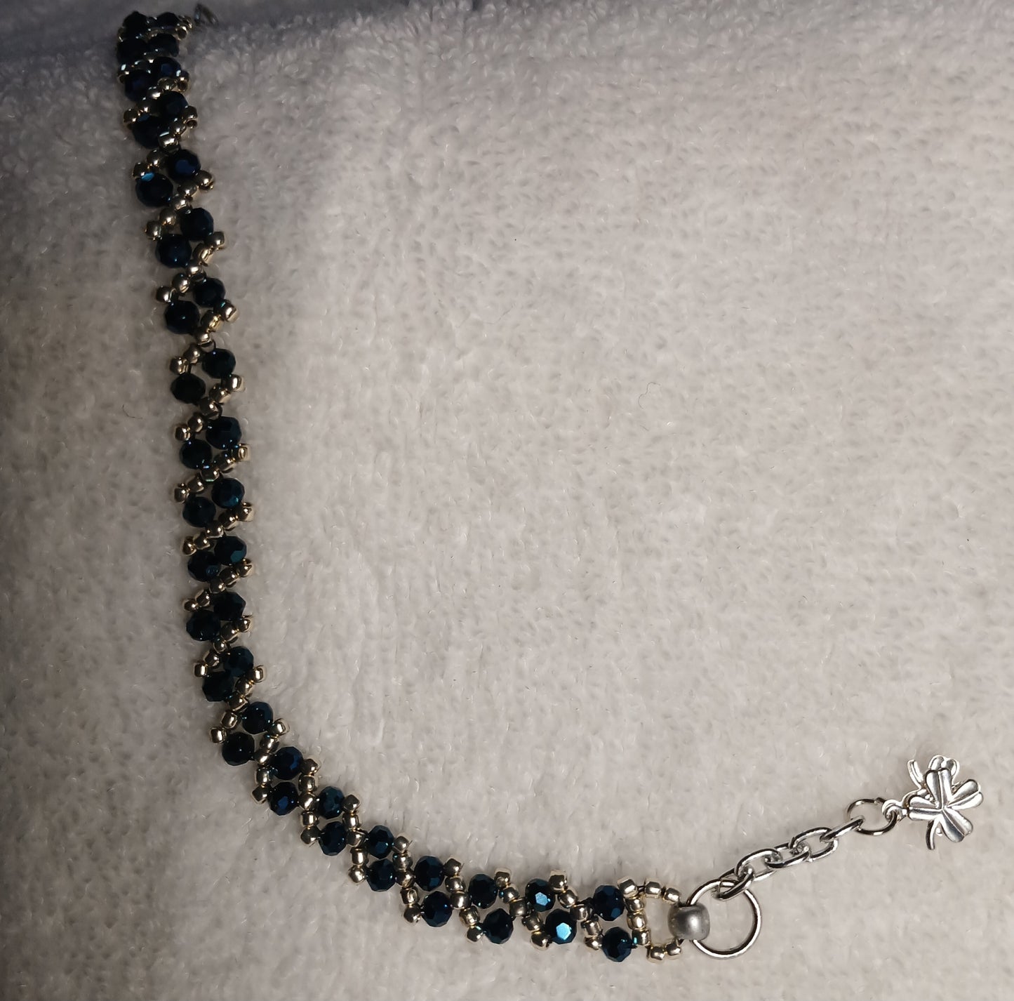 Seed Beaded Tennis Bracelet