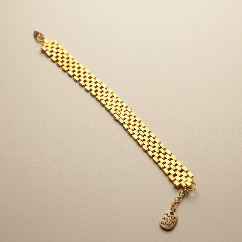 Miyuki Tila watch band pattern