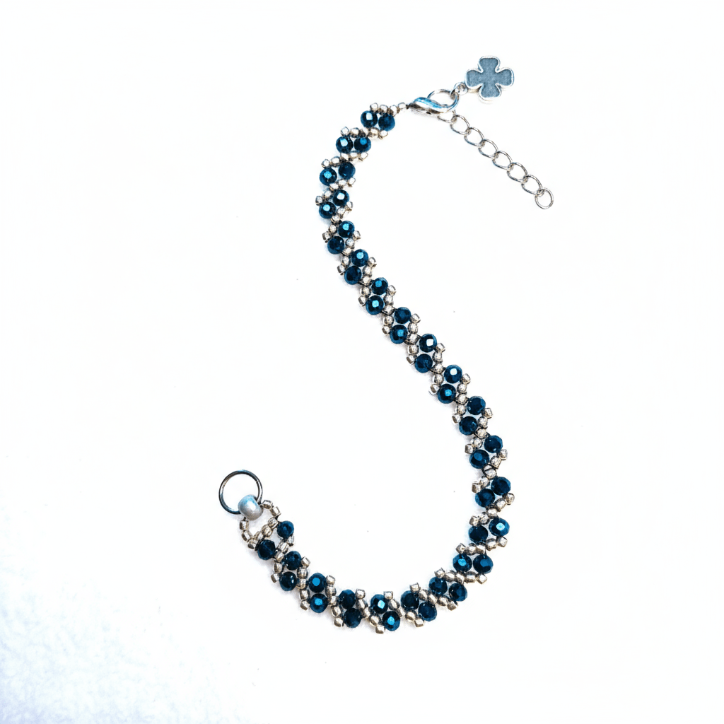 The Gem Tree Seed Beaded Tennis Bracelet